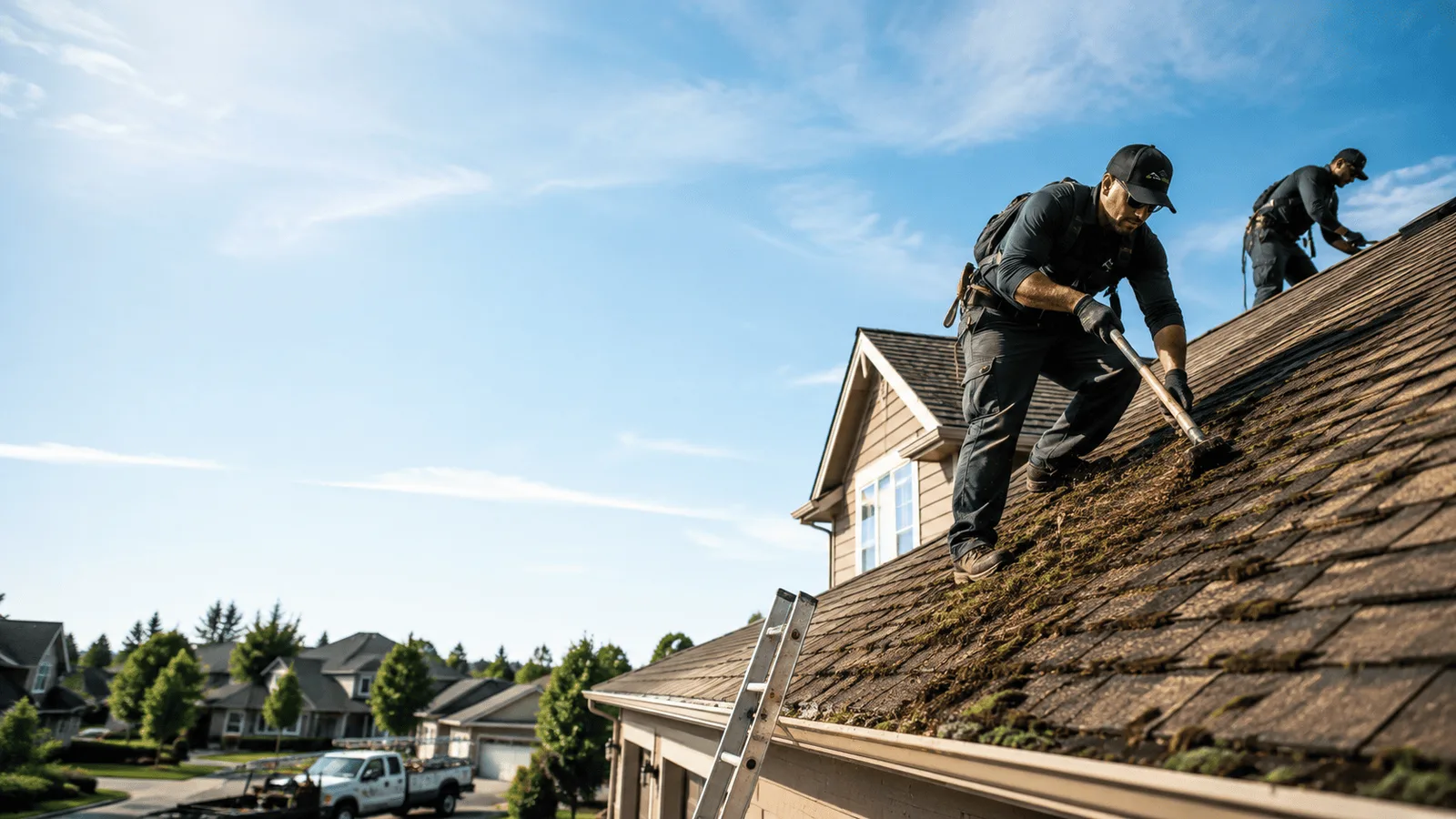 Roof Moss Removal in Lexa, AR near me